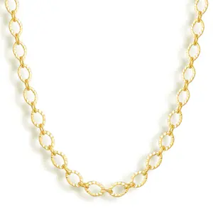 EVRY JEWELS Gold or Silver Plated Women's Hypoallergenic Remi Necklace