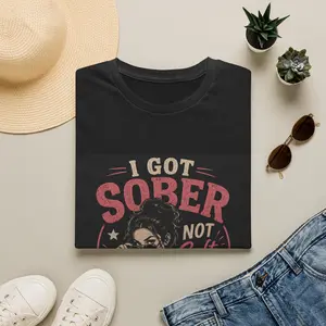 I Got Sober Not Soft tee | Sober Recovery T-Shirt, Addiction Recovery Shirt
