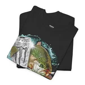 Dope Fish Shirt – Funny White Monster Fish Tee