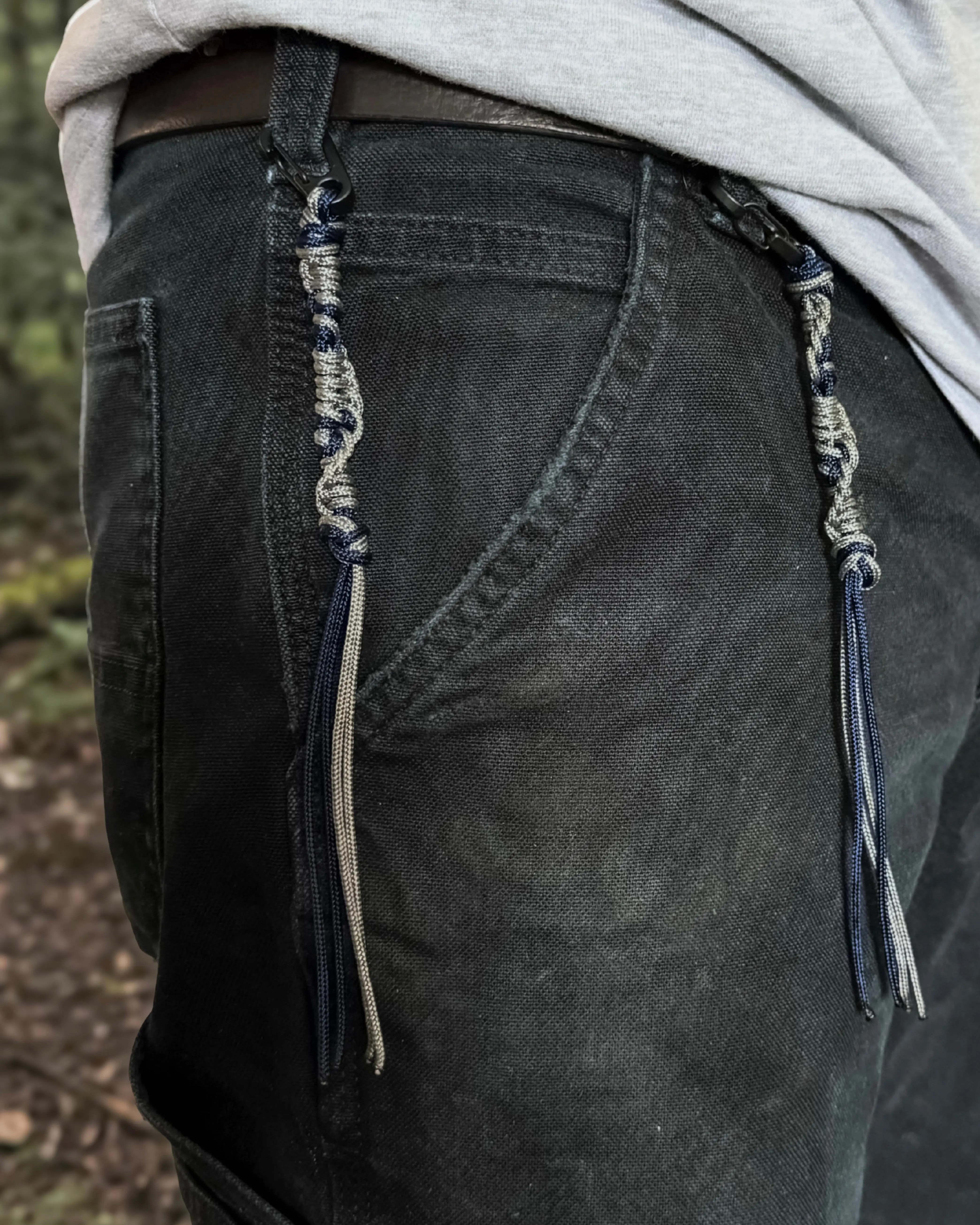 Paracord Tzitzit Set | Grey