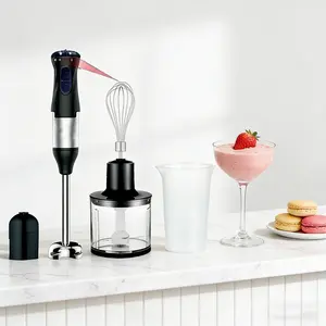 1pc Baby & Family Handheld Blender Food Processor, 4-in-1 Multifunctional High Speed Immersion Blender Stick, for Kitchen Baby Food Meat Grinder Egg Beater, Hand Mixer, Baby Food Maker, Chopper, Mincer, Smoothie Maker, Versatile Cooking Tool Juicer