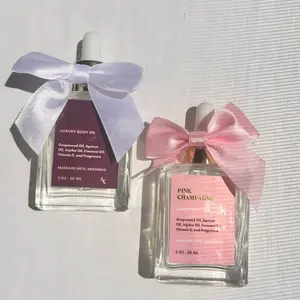 Amor Nourishing Body Oil 2 oz - Lightweight Fast-Absorbing Moisturizing Formula for Soft Glowing Skin with Long-Lasting Scent