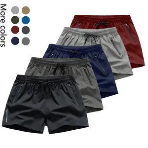 Men’s summer shorts—casual athletic style, quick-drying and breathable; perfect for running, fitness, cycling, walking, and swimming.
