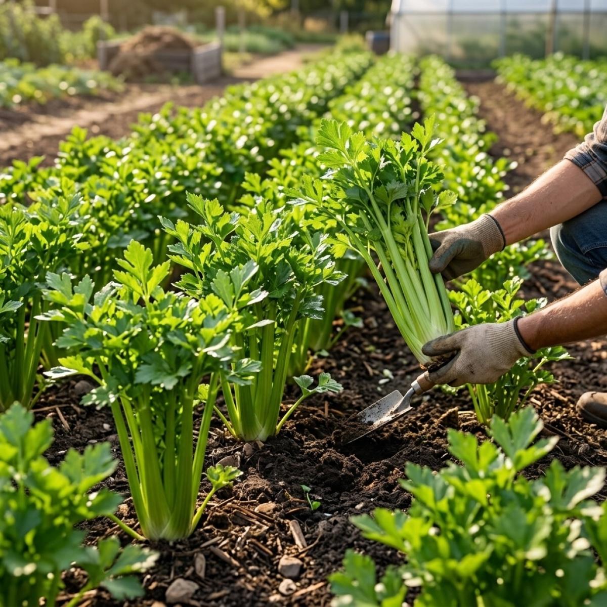 High Germination Celery Seeds Non-GMO Heirloom Vegetable Seeds for Home Garden Planting Fresh & Organic Celery Seed for Easy Cultivation & Rich Harvest