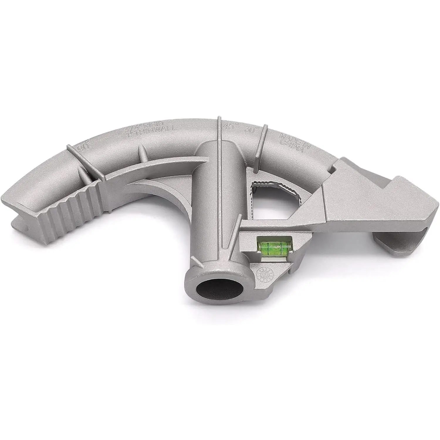 Conduit Hand Bender Tool for 1inch EMT and 3/4 inch Rigid Pipes.8 Degree Inside Radius.(Aluminum)