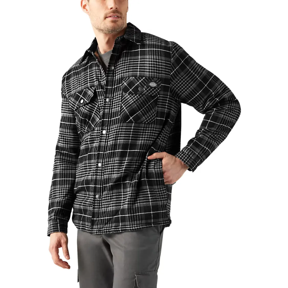 Dickies Fleece Lined Flannel Jacket