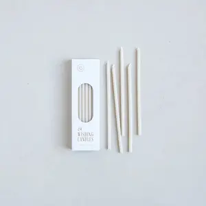 Wishing Candles in Cream