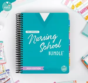 The Complete Nursing School Bundle 2026 Edition Spiral Bound Study Companion for Nursing Students with Essential Concepts & Quick Reference Guides