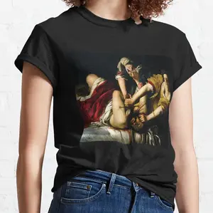 Artemisia Gentileschi Judith Slaying Holofernes Classic T-Shirt