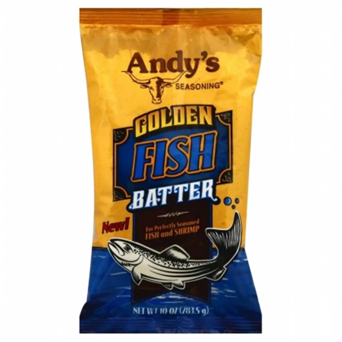 212 MAIN Golden Fish and Shrimp Batter Seasoned Mix - 10 oz, 6-Pack, Flavor