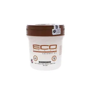 Eco Style Coconut Oil Professional Styling Gel 8 oz Haircare Long Lasting
