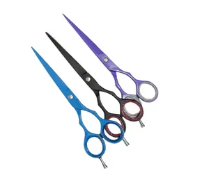 Professional Hair Cutting Scissors - Barber Hairdressing Hairstyling Haircare Heatless