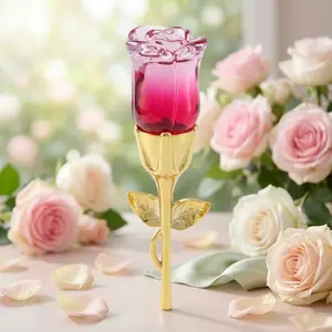 50ml Women's "Scarlet Rose" Fresh Perfume Spray — Floral & Herbal Notes, Long-Lasting Scent. A Romantic Rose Fragrance—The Perfect Gift for Couples' Dates or Mother's Day.