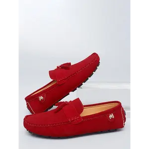 Men's Elegant Solid Color Slip-on  Shoes, Fashionable Comfortable Loafers for Daily Wear, Casual Trendy Shoes for Men, Boy