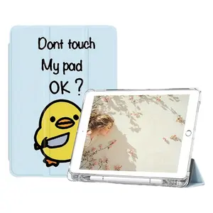 Tri-Fold Protective Case for iPad Pro 11, Compatible with iPad Air 4/5/6 and iPad 7th/8th/9th Generation, 9.7-inch, with Stand, Built-in Pen Slot, Sleep/Wake Function, Soft Back Cover Computer Tablet