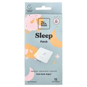 The Patch Brand Sleep Patch, 15 Clear Patches