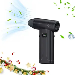 2026 New X9 Celebrity Powerful USB Fan Turbo High Speed Brushless Motor Duct Fan with Built in Battery Home Goods