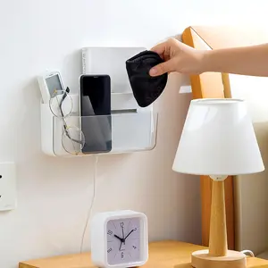 Floating Wall Shelves, Aesthetic Bedroom Decor for Teens & Dorms - Organizer for Remote, Phone & Essentials