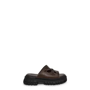 Feeling Good Platform Slides - Brown Feeling Good Platform Slides - Brown