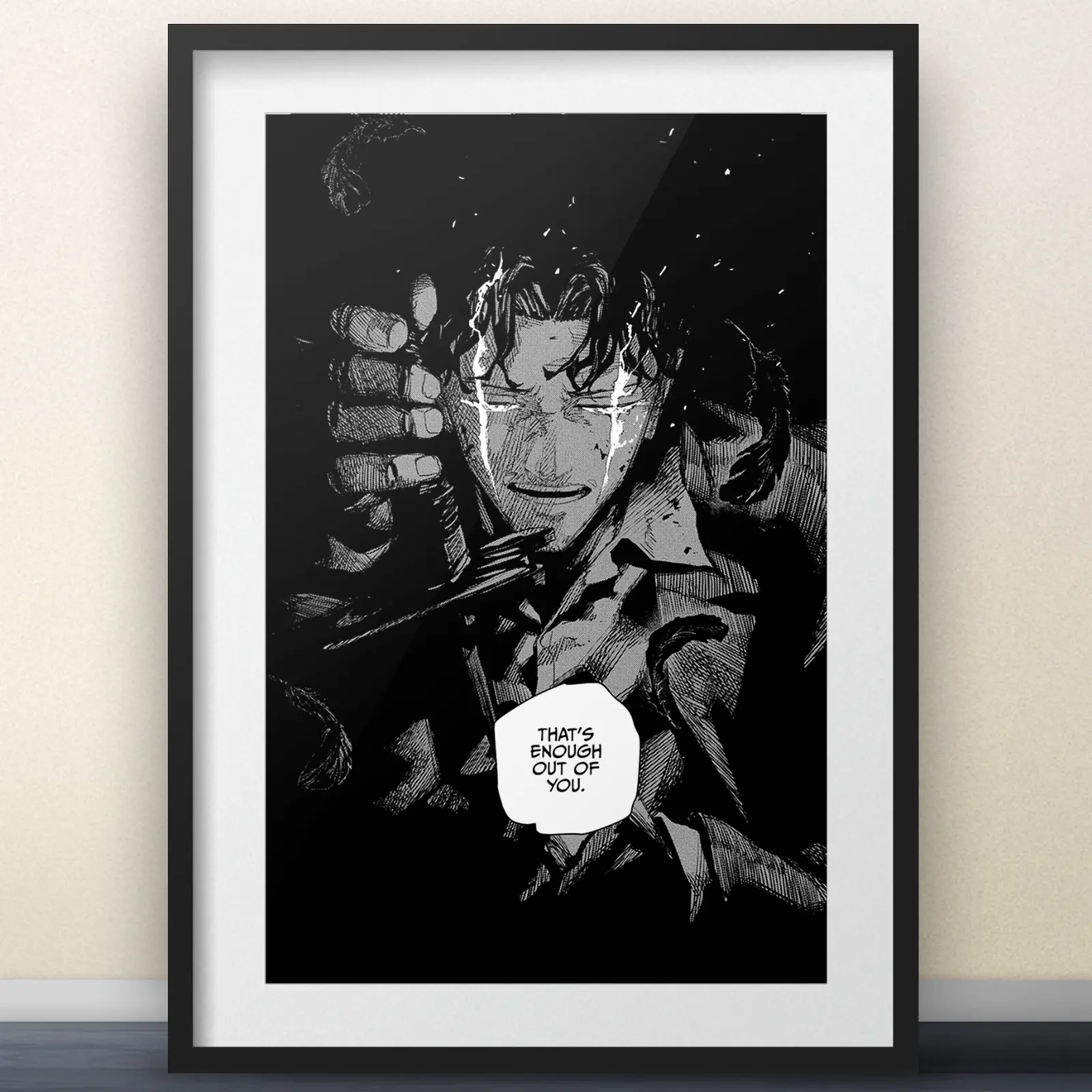Kagurabachi Chapter 76 Page Art - 11x17 Poster - Shonen Jump merch manga gift (Print only, frame not included)
