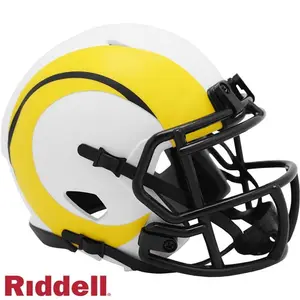 Riddell  Los Angeles Rams Riddell Replica Mini Speed Style Lunar Eclipse Helmet - Alternate