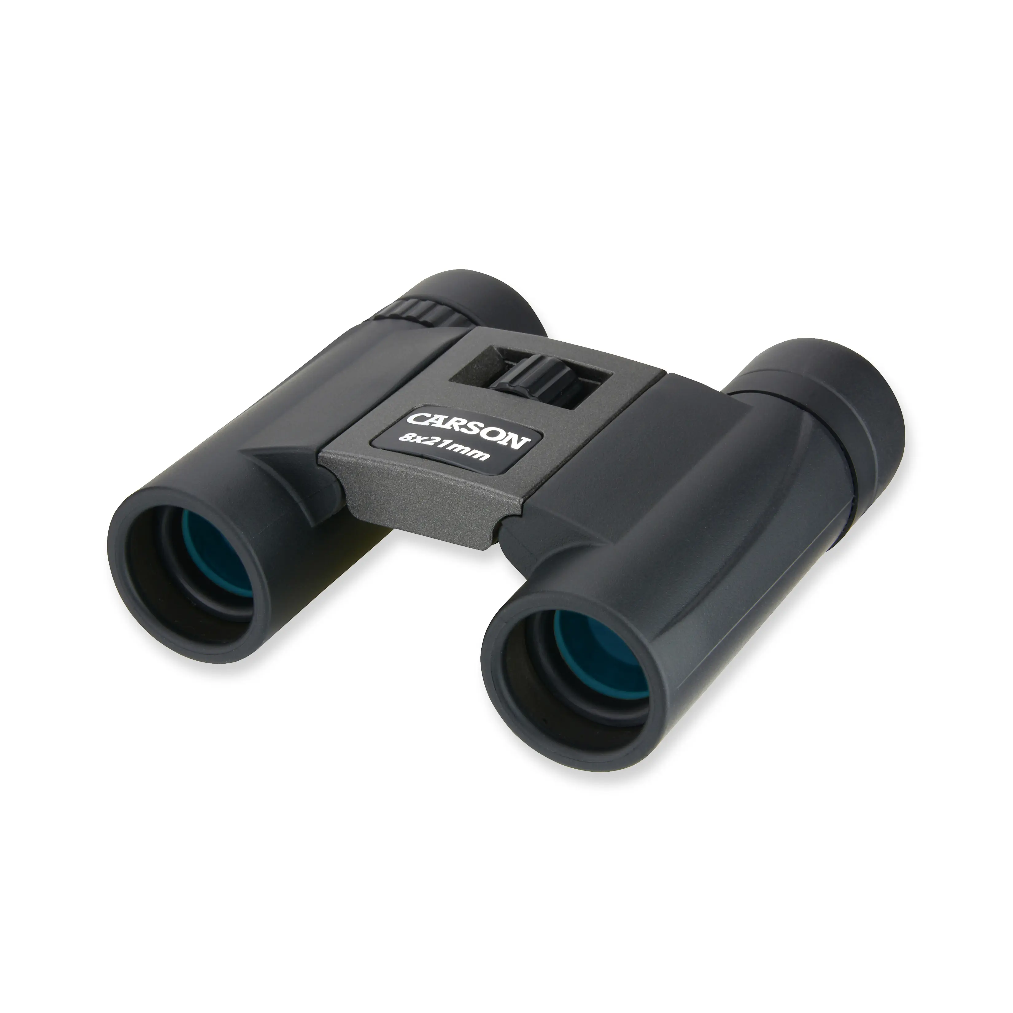 Carson TrailMaxx 8x21mm Compact Binoculars with Pouch, Strap, and Lens Cloth (TM-821)