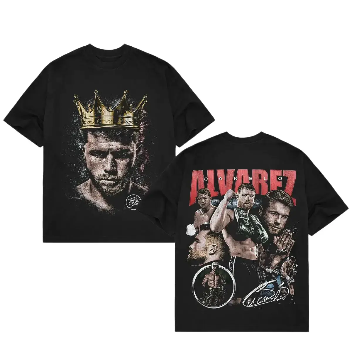 CANELO-KING TEE, Boxing T-shirt, Boxer Tee, Sports Shirt, Athletic Tee, Workout T-shirt, Gift for Him Hoodie Sweatshirt Menswear Streetwear