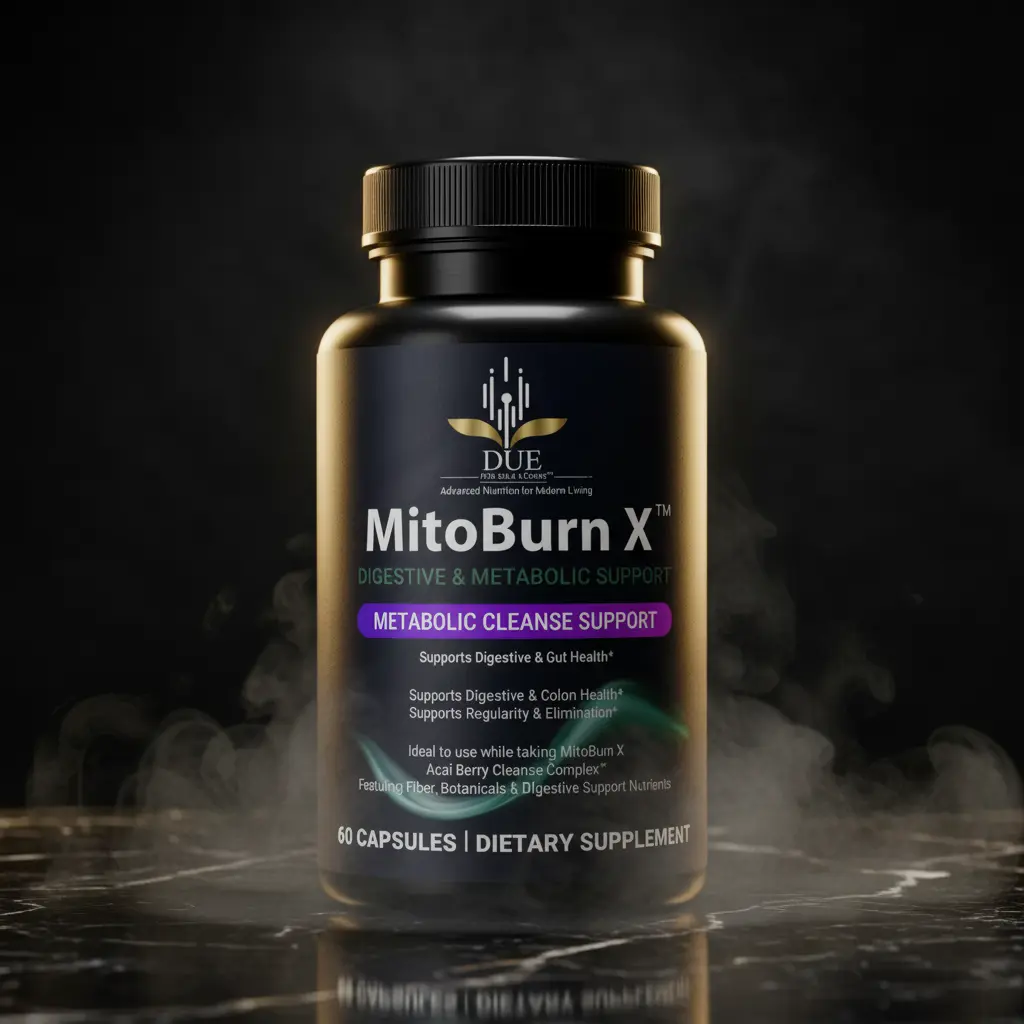 MITOBURN X™ Cleanse & Detox — Phase 1 Metabolic & Gut Reset