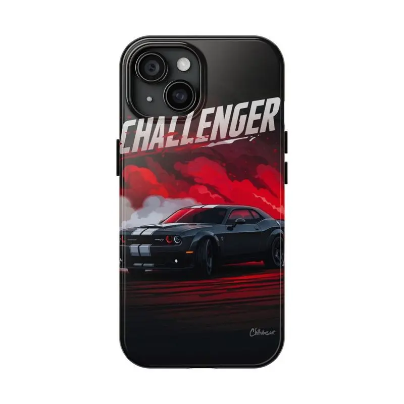 Challenger Design Phone Case Two-In-One Drop-Resistant Mobile Phone Case Protection, Shockproof For IPhone 17-12, Pro Max, Pro Plus, and Samsung S25 24 23 Safety Case