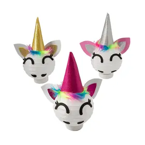 Unicorn Paper Lantern Craft Kit - Makes 12