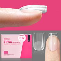 512pcs Square Extra Short （NO GLUE&Lamp）