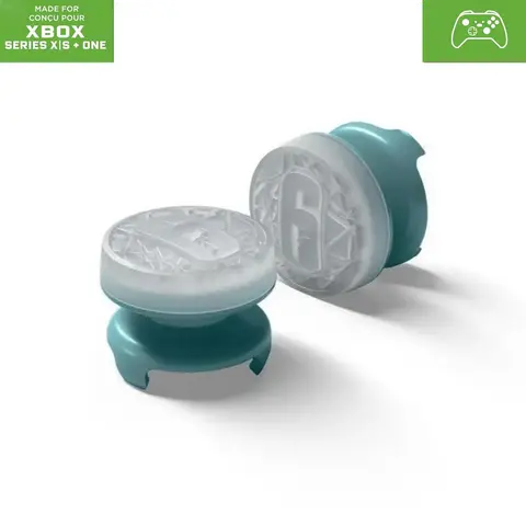 Jynxzi Black Ice Edition Silicone Thumbstick Grips - 6-Piece Gaming Console Accessory with 2-Piece Custom Design, Enhanced Grip for PS5/PS4, Xbox X/S & Xbox 1, Multi-Platform Use for Casual Players