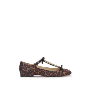 Jolliya Ballet Flat in Natural - Elegant Design, Lightweight Fabric, Ideal for Ballet Practice and Performance