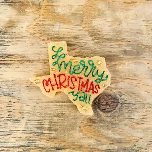 Christmas Texas Car Freshie