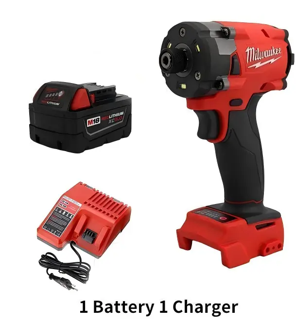 Milwaukee M18 FUEL Brushless Impact Wrench - 1/2" Drive, 300Nm High Torque, 18V Cordless with REDLITHIUM Battery for Automotive & Mechanical Work