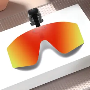 Clip on glasses are convenient, foldable, and adjustable.They are suitable for driving, fishing, sun shading, and enhancing clarity.TPolarized Hat Visors Clips Cap Clip on Adjustable Sunglasses For Fishing Biking Hiking Golf Eyewear UV400