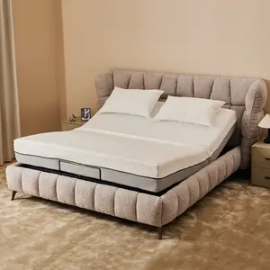 Adjustable Bed Base Frame Head and Foot Incline Quiet Motor King Size Zero Gravity cheap bedframe insta bed bean  bag alaskan  king bed twin  xl bed