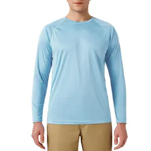SG Edge Men's UPF 50+ Long Sleeve Rash Guard Sun Shirt, Quick Dry Lightweight Wrinkle-Resistant Shirts for Fishing, Golf, swimming, outdoorfun