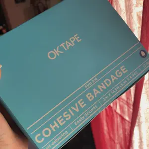 OK TAPE Self Adherent Bandages Wrap 12Packs, 2" x 5 Yards, Non-Woven Self Adhesive for Thumb Finger Wrist Ankle, Vet Wrap Bandages Tape Mixed&Solid Colors Tennis Grip