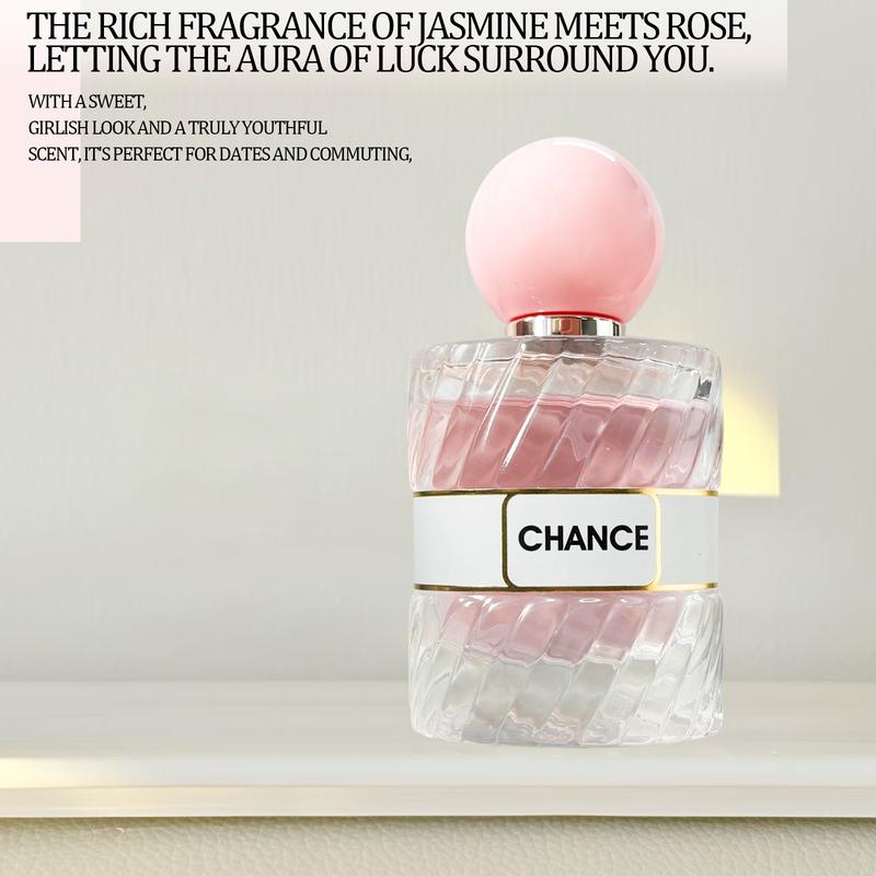 MOOD AMOR Pink Encounter Perfume for Women, 50ml, Sweet Romantic Floral Fruity Perfume for a Charming Aura, Gift Idea