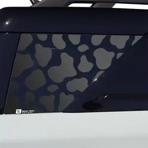 Precut Cow Rear Side Quarter Window Decal Stickers Fits Ford Bronco Sport 2021-2026