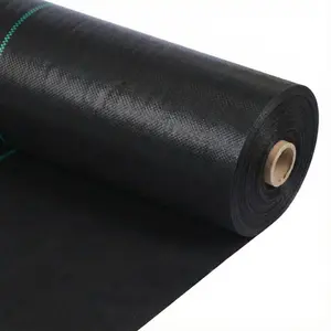 Weed Barrier Fabric 4Ftx300Ft, Heavy Duty 3.2Oz Woven Geotextile Fabric with Superior Weed Control and Water Permeability, Weed Cloth for Garden Ground Driveway Landscaping