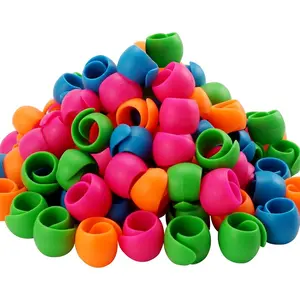 New Brothread 100pcs Thread Spool Savers/Spool Huggers - Prevent Tails from Unwinding - No Loose Ends for Sewing and Embroidery Machine Thread Spools