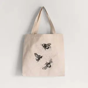 American Bumblebee Trio - Bombus Pensylvanicus - Tote Bag