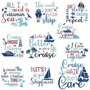 Cruise Ship Door Decorations 10PCS Large Cruise Door Decorations Magnetic This Week Funny Carnival Cruise Magnets Cabin Magnets Birthday Magnets for Cruise Door Fridge Car Computer