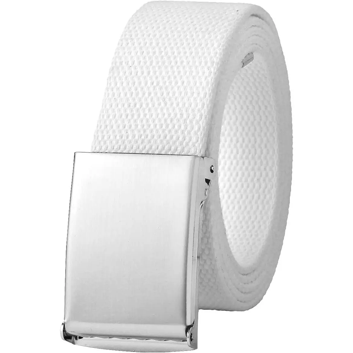 Adjustable Strap Belt, Canvas Web Golf Belt with Fully Adjustable Cut-to-Fit Design and Flip-Top Buckle, Belts