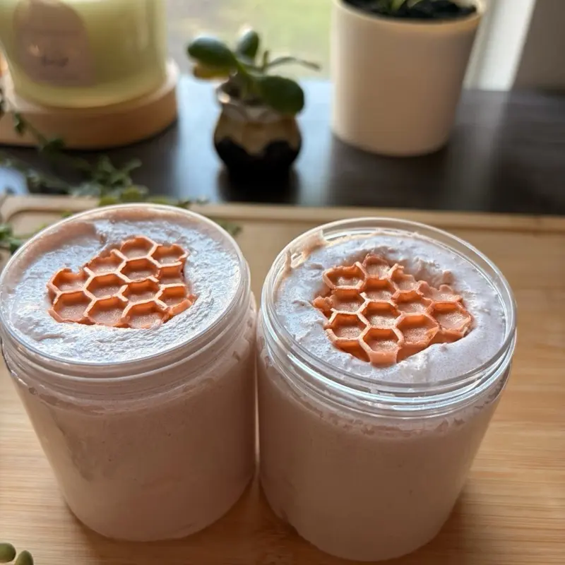 Oatmeal Milk & Honey Whipped Sugar Foaming Body Scrub Cleanser | Gentle Exfoliating Body Polish | Hydrating & Moisturizing Skincare
