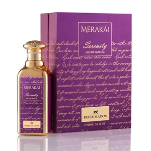 Merakái Serenity Eau de Parfum 3.4 oz (100 ml) / Fresh Kiwi + Soft Florals + Texas Cedar