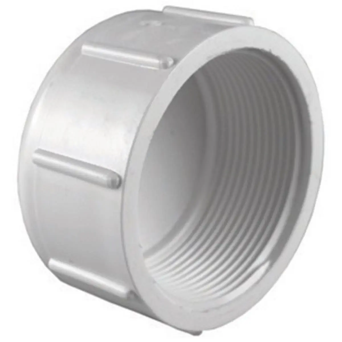 212 MAIN Code-Compliant 3 in. PVC Sch 40 Cap, Fits 3 in. Pipes, Charlotte Pipe & Foundry PVC021172200 Model, for Boating Water Sports