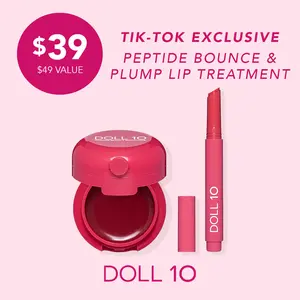Peptide Bounce and Plump Lip Treatment Bundle